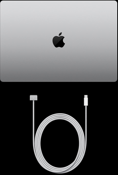 MacBook Pro 16 ιντσών και Καλώδιο USB-C σε MagSafe 3