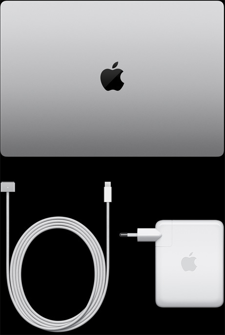 16 inç MacBook Pro, USB‑C - MagSafe 3 Kablosu ve 140 W USB‑C Güç Adaptörü